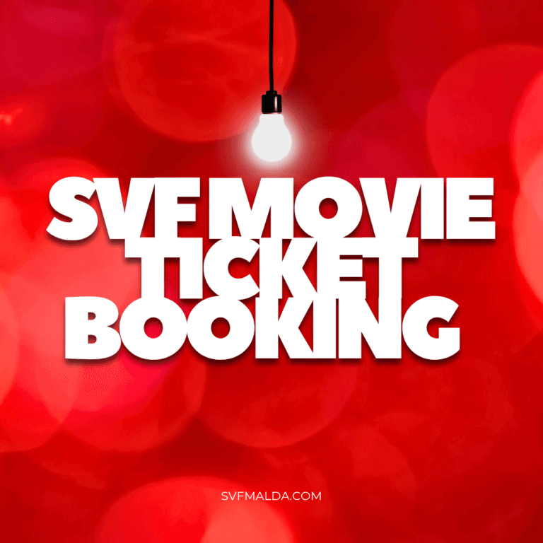SVF Movie Ticket Booking